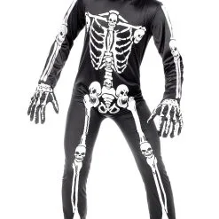 Don Disfraz Finsteres Skelett Kostüm Für Kinder -Weihnachtlich Verkaufsgeschäft disfraz de esqueleto siniestro infantil 2.jpg