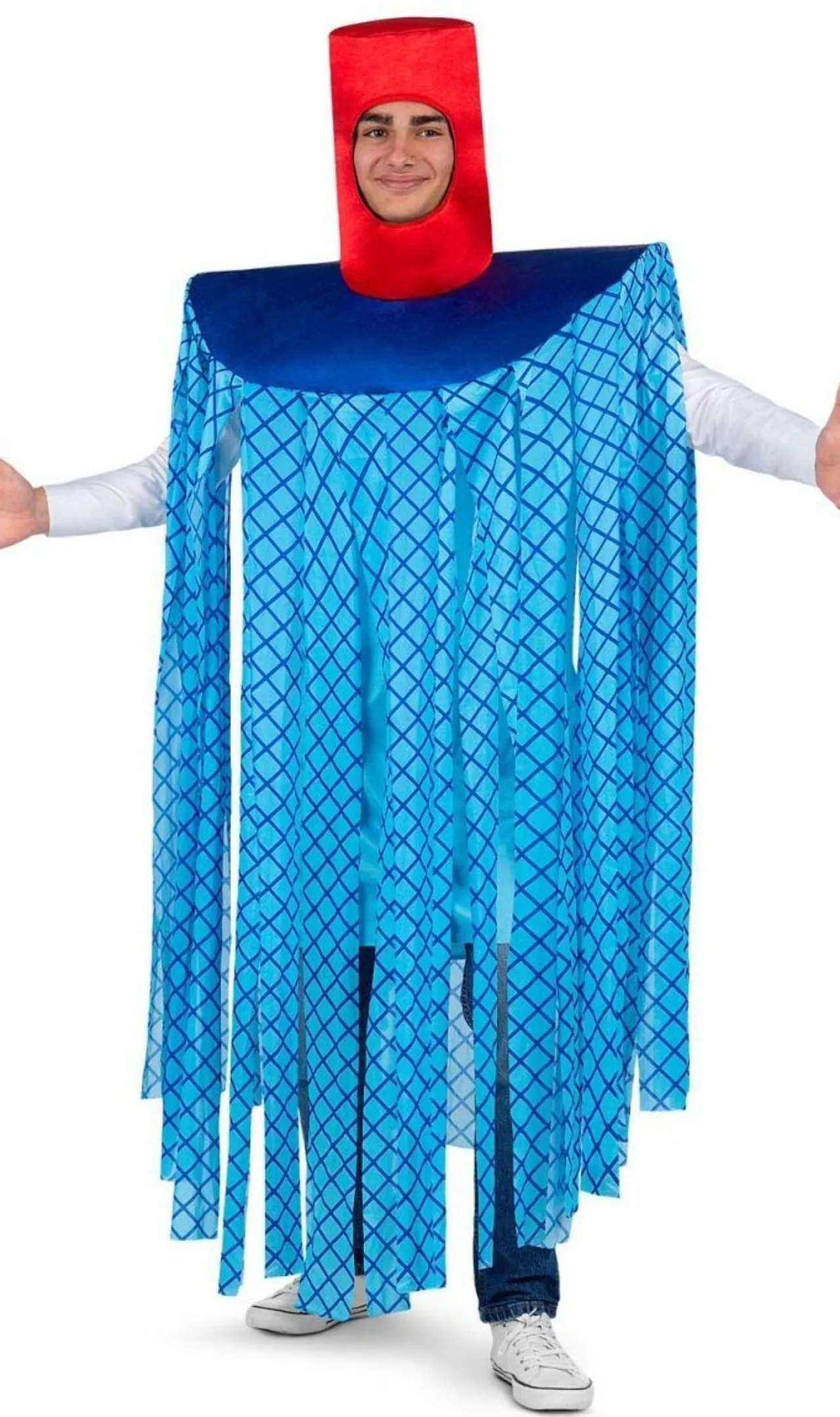 Don Disfraz Blue Mop Kostüm Für Erwachsene 3 Don Disfraz Blue Mop Kostüm Für Erwachsene