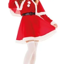 Don Disfraz Klassisches Weihnachtsfrau Kostüm Für Damen