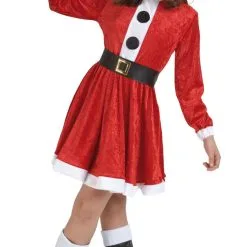 Don Disfraz Weihnachtsfrau Noël Claus Kostüm Für Mädchen