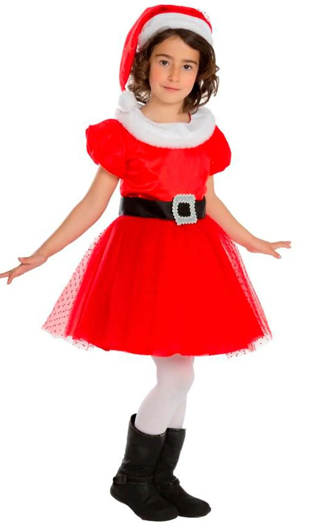 Don Disfraz Weihnachtsfrau Santa Deluxe Kostüm Für Mädchen 3 Don Disfraz Weihnachtsfrau Santa Deluxe Kostüm Für Mädchen