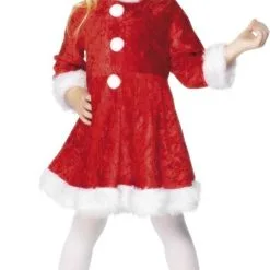 Don Disfraz Mini-Weihnachtsfrau Kostüm Für Mädchen