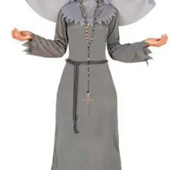 Don Disfraz Graues-Nonnengespenst-Kostüm Für Damen