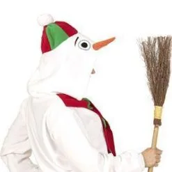 Don Disfraz Schneemann Jacke Für Erwachsene -Weihnachtlich Verkaufsgeschäft disfraz de mu eco nieve chaqueta para adulto 2.jpg