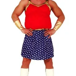 Don Disfraz Wunder Woman Kostüm Für Herren