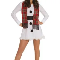 Don Disfraz Schneemann Schal Kostüm Für Damen