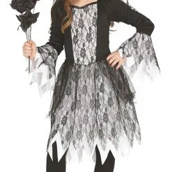 Don Disfraz Gothic Braut Kostüm Für Mädchen