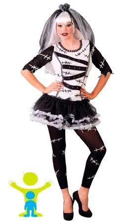 Don Disfraz Monsterbraut-Kostüm Für Damen 3 Don Disfraz Monsterbraut-Kostüm Für Damen