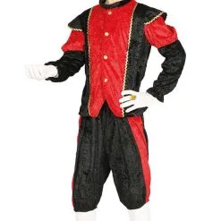 Don Disfraz Königlicher Page Kostüm Rot Für Kinder