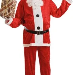 Don Disfraz Weihnachtsmann-Kostüm Mit Knöpfen Für Erwachsene