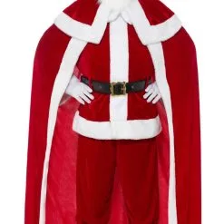 Don Disfraz Weihnachtsmann Cape Kostüm Für Erwachsene -Weihnachtlich Verkaufsgeschäft disfraz de papa noel capa para adulto.jpg