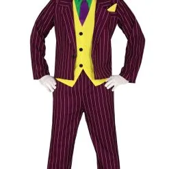 Don Disfraz Clown Crazy Kostüm Für Herren