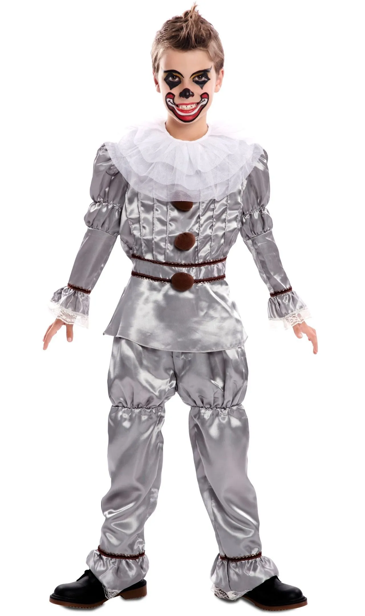 Don Disfraz Teuflischer Clown Kostüm Für Jungen 3 Don Disfraz Teuflischer Clown Kostüm Für Jungen