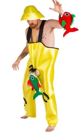 Don Disfraz Piranha-Fischer-Kostüm Für Erwachsene 3 Don Disfraz Piranha-Fischer-Kostüm Für Erwachsene