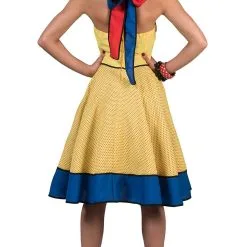 Don Disfraz Pop Art Kostüm Gelb Für Damen -Weihnachtlich Verkaufsgeschäft disfraz de pop art amarillo para mujer 2.jpg