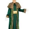 Don Disfraz Sterndeuter König Balthasar Grün Kostüm Für Kinder