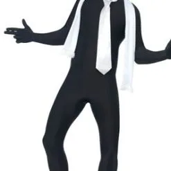 Don Disfraz Schwarzes Zweite-Haut-Kostüm Für Erwachsene -Weihnachtlich Verkaufsgeschäft disfraz de segunda piel negro 3