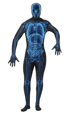 Don Disfraz Zweite-Haut-Röntgenstrahlen-Kostüm Für Erwachsene 3 Don Disfraz Zweite-Haut-Röntgenstrahlen-Kostüm Für Erwachsene