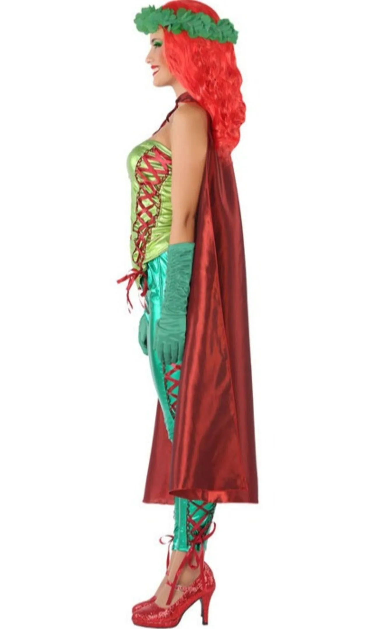 Don Disfraz Superheldin Efeu Kostüm Für Damen 4 Don Disfraz Superheldin Efeu Kostüm Für Damen – Bild 2