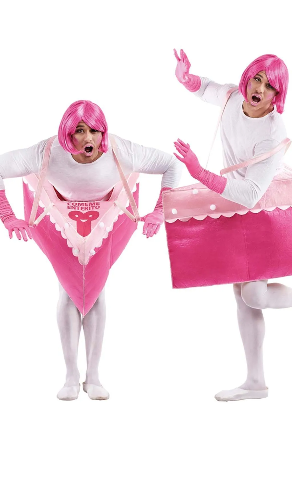 Don Disfraz Erdbeerkuchen-Vernasche Mich Kostüm Für Erwachsene 4 Don Disfraz Erdbeerkuchen-Vernasche Mich Kostüm Für Erwachsene - Image 2