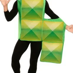 Don Disfraz Tetris Grün Kostüm Für Erwachsene -Weihnachtlich Verkaufsgeschäft disfraz de tetris verde para adulto 1.jpg