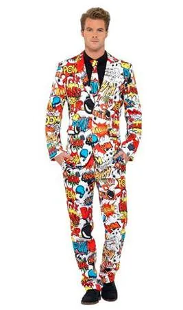 Don Disfraz Comic-Anzug-Kostüm Für Erwachsene 4 Don Disfraz Comic-Anzug-Kostüm Für Erwachsene - Image 2