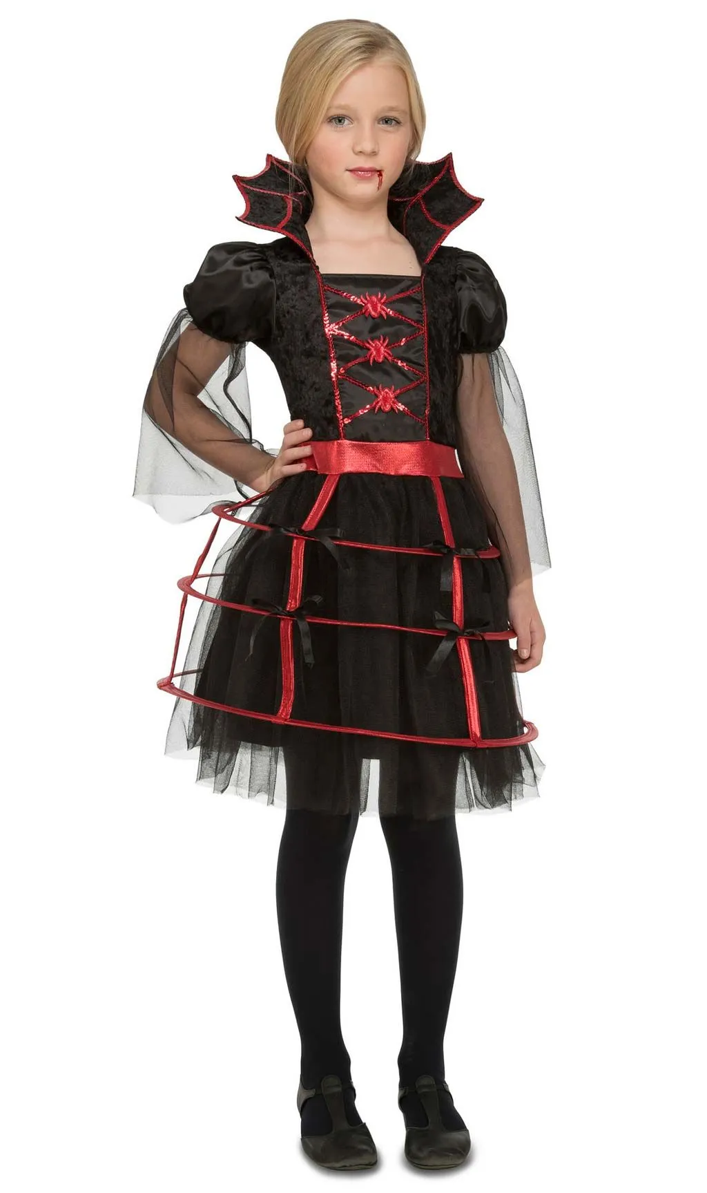 Don Disfraz Vampirin Spinnen Kostüm Für Mädchen 3 Don Disfraz Vampirin Spinnen Kostüm Für Mädchen