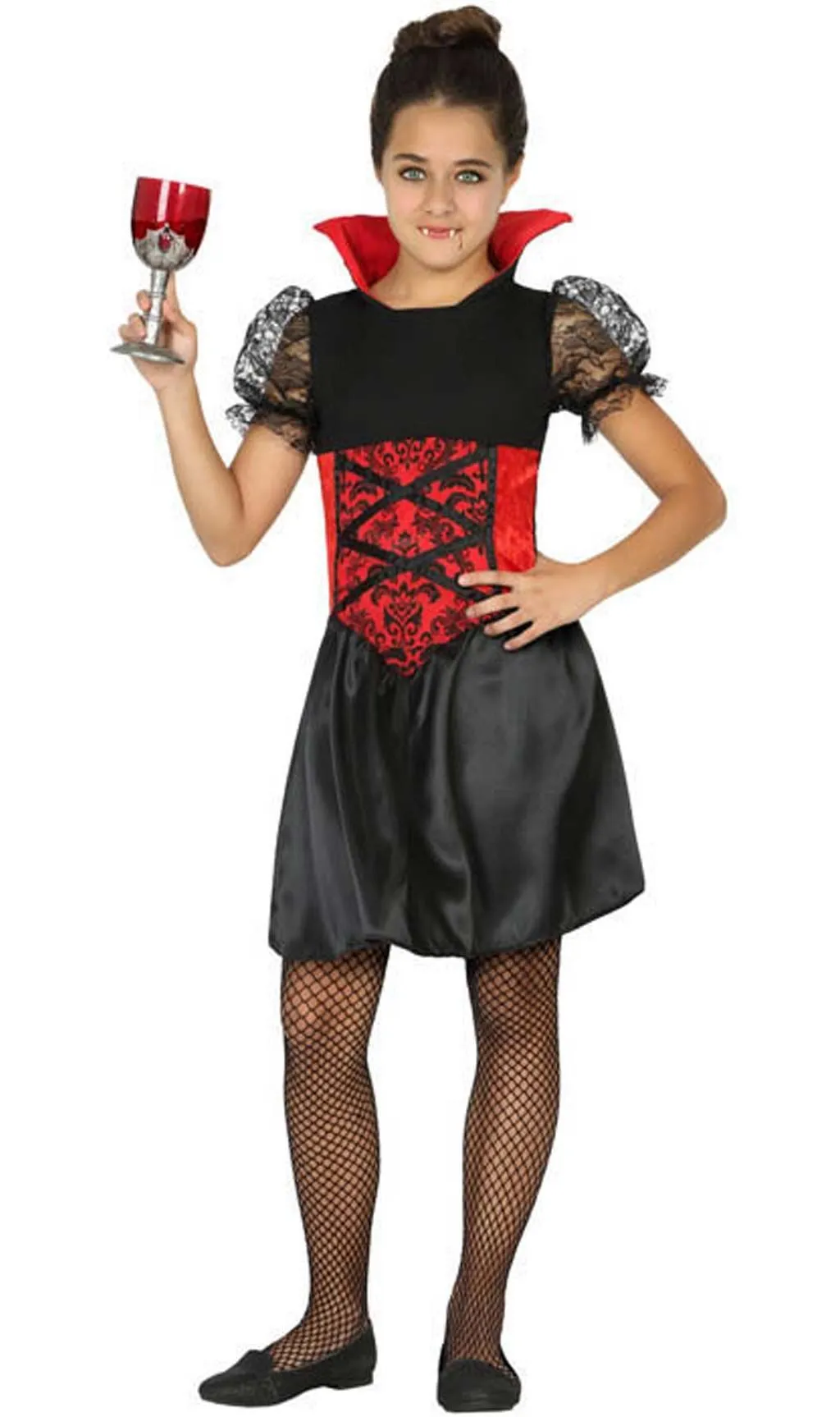 Don Disfraz Vampirkleid Kostüm Für Mädchen 3 Don Disfraz Vampirkleid Kostüm Für Mädchen