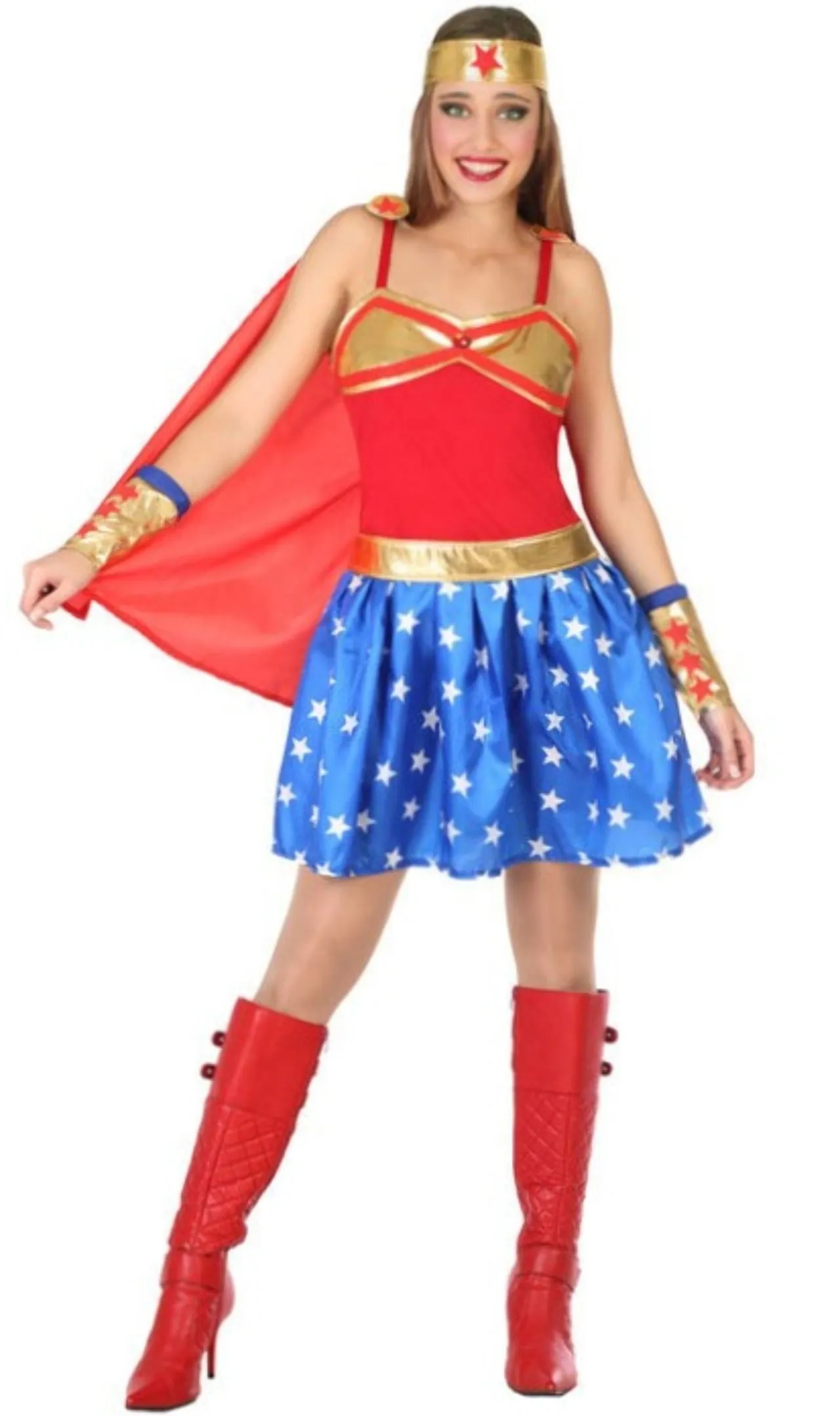 Don Disfraz Wonder Stern Kostüm Für Damen 2 Don Disfraz Wonder Stern Kostüm Für Damen