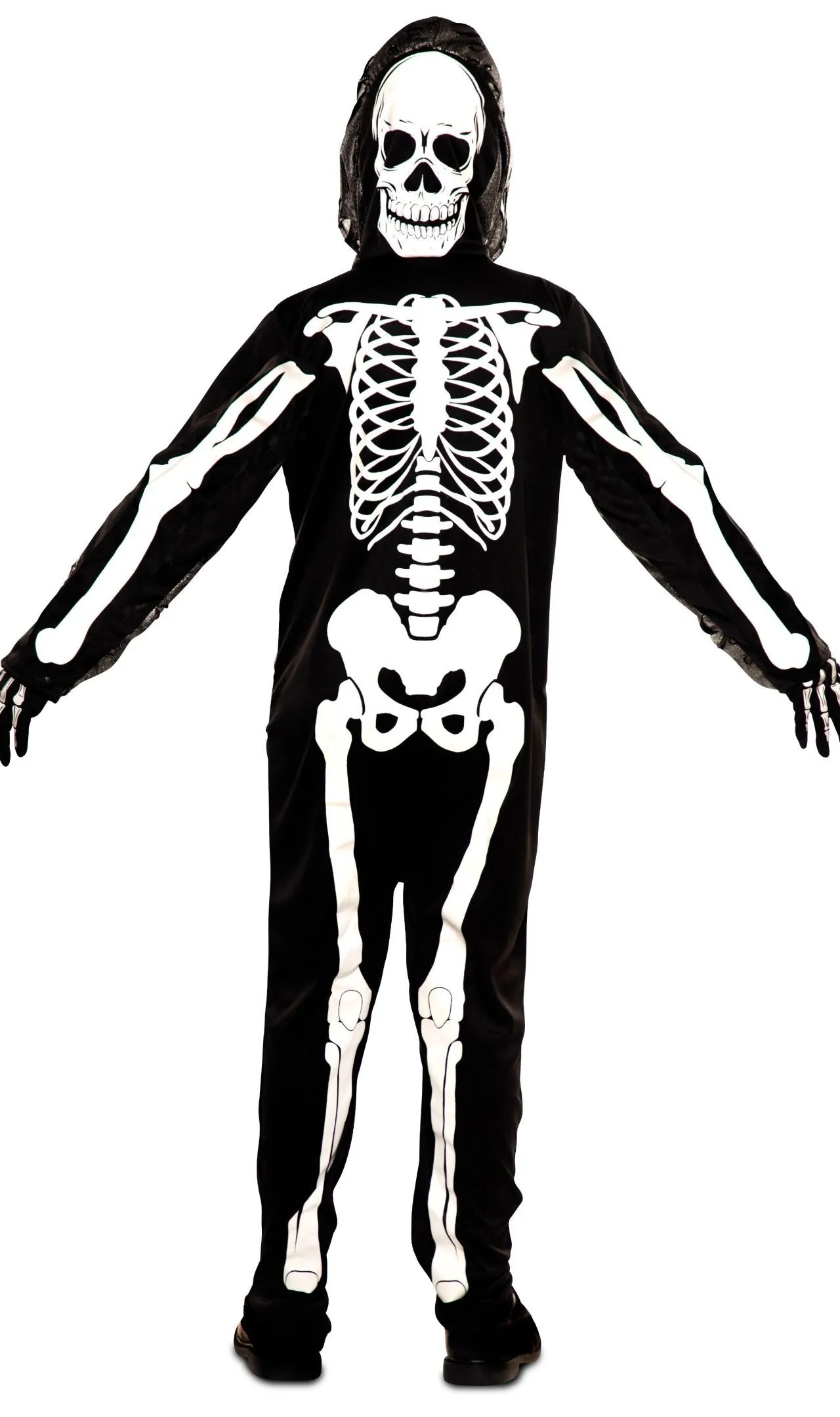 Don Disfraz Zombie Und Skelett Doppelseitig Kostüm Für Jungen 10 Don Disfraz Zombie Und Skelett Doppelseitig Kostüm Für Jungen - Image 8