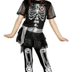 Don Disfraz Skelett Diamanten Kostüm Für Mädchen