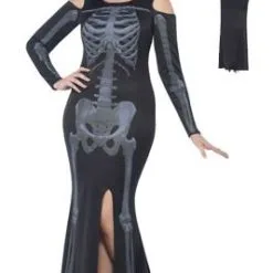 Don Disfraz Verführerischer Skelett Kostüm Für Damen