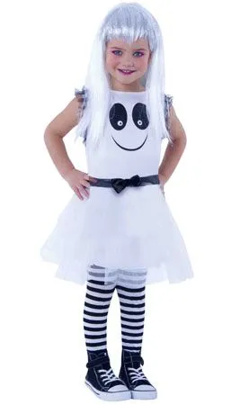 Don Disfraz Bewegliche Augen Gespenst Kostüm Für Mädchen 3 Don Disfraz Bewegliche Augen Gespenst Kostüm Für Mädchen