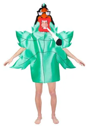 Don Disfraz Marihuanablatt-Kostüm Für Erwachsene 3 Don Disfraz Marihuanablatt-Kostüm Für Erwachsene