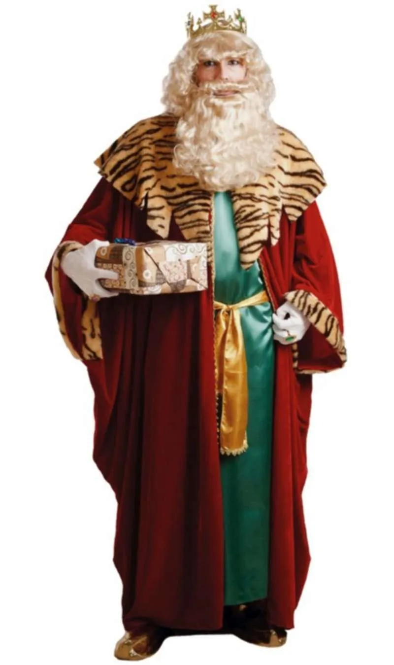 Don Disfraz König Caspar Tiger Kostüm Für Erwachsene 3 Don Disfraz König Caspar Tiger Kostüm Für Erwachsene