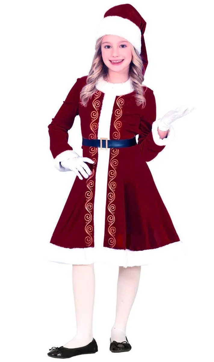 Don Disfraz Weihnachtsfrau Kostüm Eleganz Für Mädchen 3 Don Disfraz Weihnachtsfrau Kostüm Eleganz Für Mädchen
