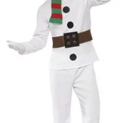 Don Disfraz Einfarbiges Schneemannskostüm Für Herren