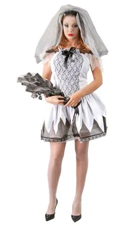 Don Disfraz Corpse-Bride-Kostüm Für Damen 3 Don Disfraz Corpse-Bride-Kostüm Für Damen