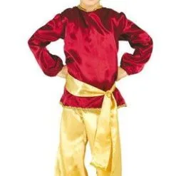 Don Disfraz Pagen Kostüm Rot Für Kinder