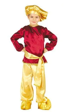 Don Disfraz Pagen Kostüm Rot Für Kinder 3 Don Disfraz Pagen Kostüm Rot Für Kinder