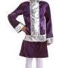 Don Disfraz Page Mütze Kostüm Dunkelviolett Für Kinder
