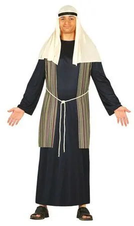 Don Disfraz Jüdischer Hirt Kostüm Blau Für Erwachsene 8 Don Disfraz Jüdischer Hirt Kostüm Blau Für Erwachsene - Image 6