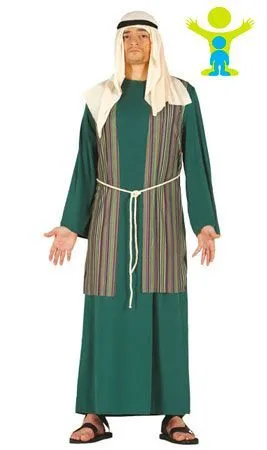 Don Disfraz Jüdischer Hirt Kostüm Blau Für Erwachsene 7 Don Disfraz Jüdischer Hirt Kostüm Blau Für Erwachsene - Image 5