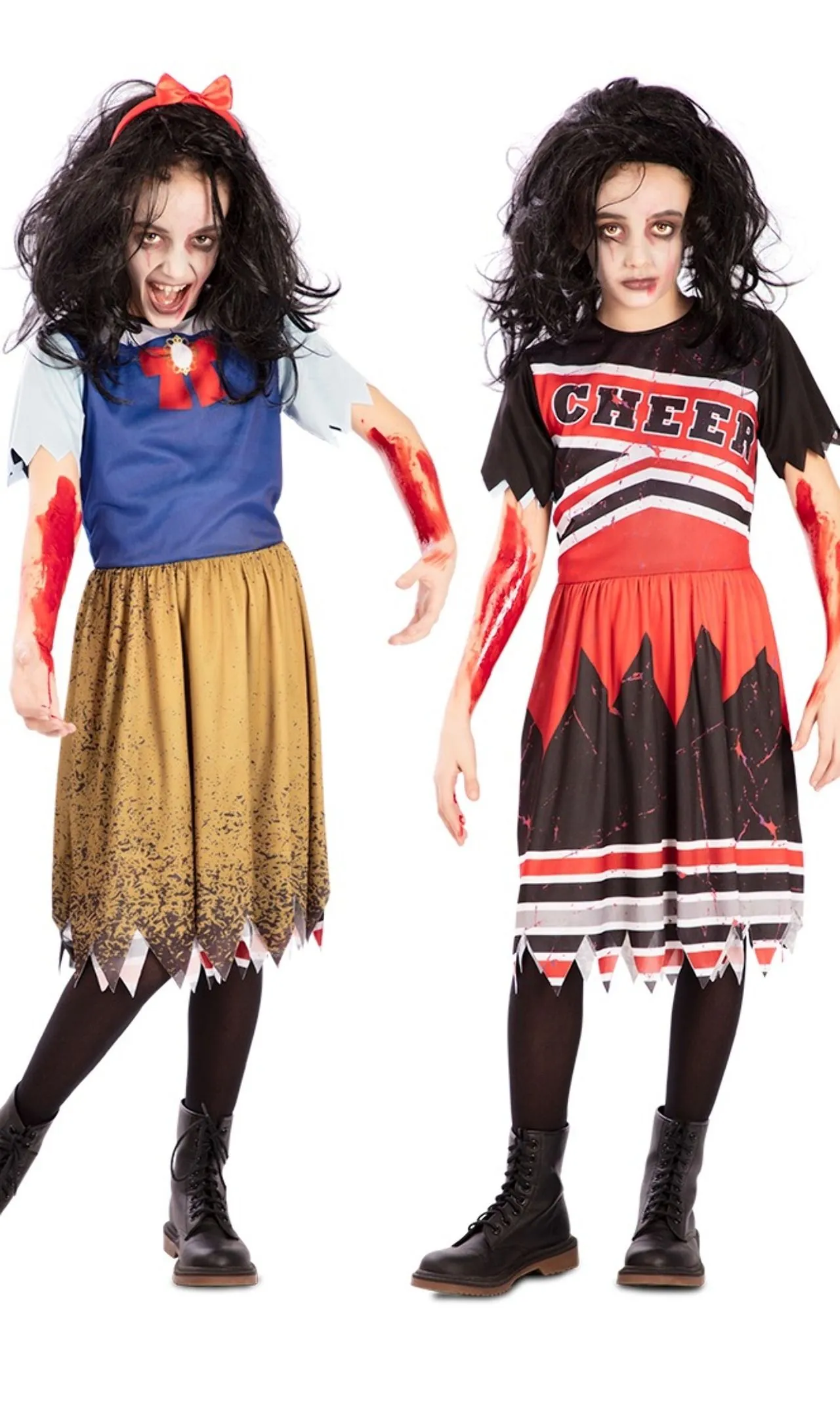 Don Disfraz Wendbares Zombie-Prinzessin-Kostüm Für Mädchen 3 Don Disfraz Wendbares Zombie-Prinzessin-Kostüm Für Mädchen