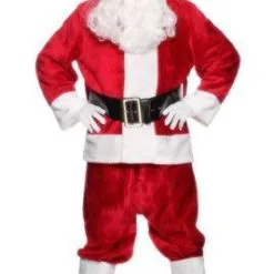 Don Disfraz Santa Claus Deluxe Kostüm Für Erwachsene