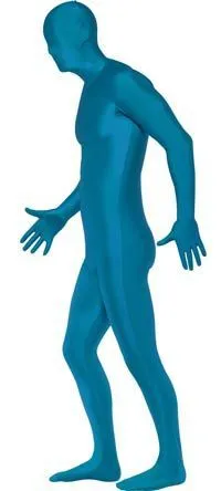 Don Disfraz Blaues Zweite-Haut-Kostüm Für Erwachsene 6 Don Disfraz Blaues Zweite-Haut-Kostüm Für Erwachsene - Image 4