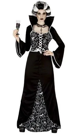 Don Disfraz Vampirin-Royal-Kostüm Für Damen 4 Don Disfraz Vampirin-Royal-Kostüm Für Damen - Image 2