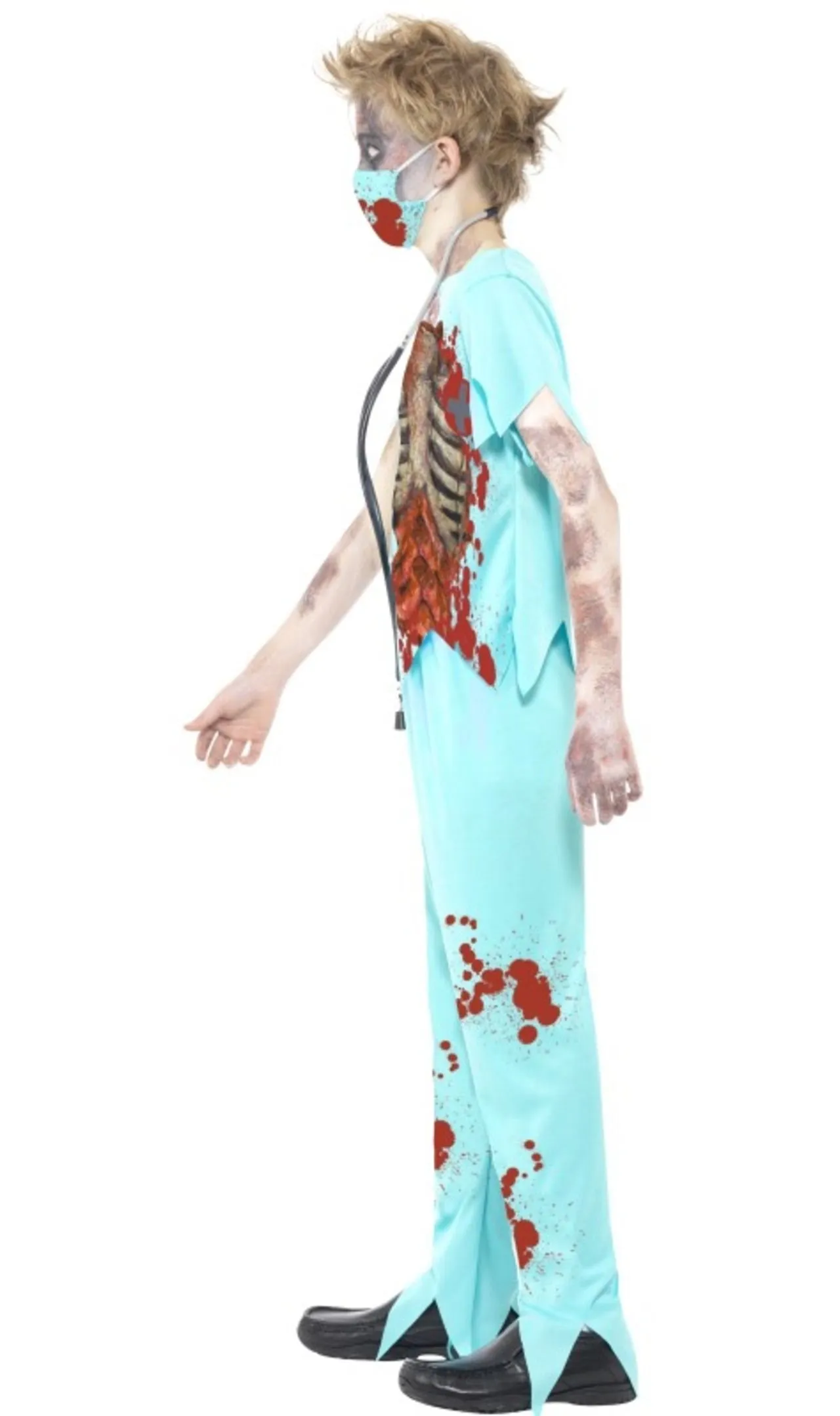 Don Disfraz Zombie Chirurg Eingeweide Kostüm Für Kinder 5 Don Disfraz Zombie Chirurg Eingeweide Kostüm Für Kinder - Image 3