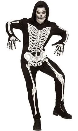 Don Disfraz Skelettkostüm Mit Handschuhen Für Erwachsene 4 Don Disfraz Skelettkostüm Mit Handschuhen Für Erwachsene - Image 2