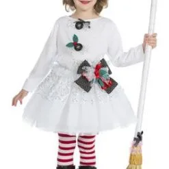 Don Disfraz Schneefrau Kleid Kostüm Für Mädchen